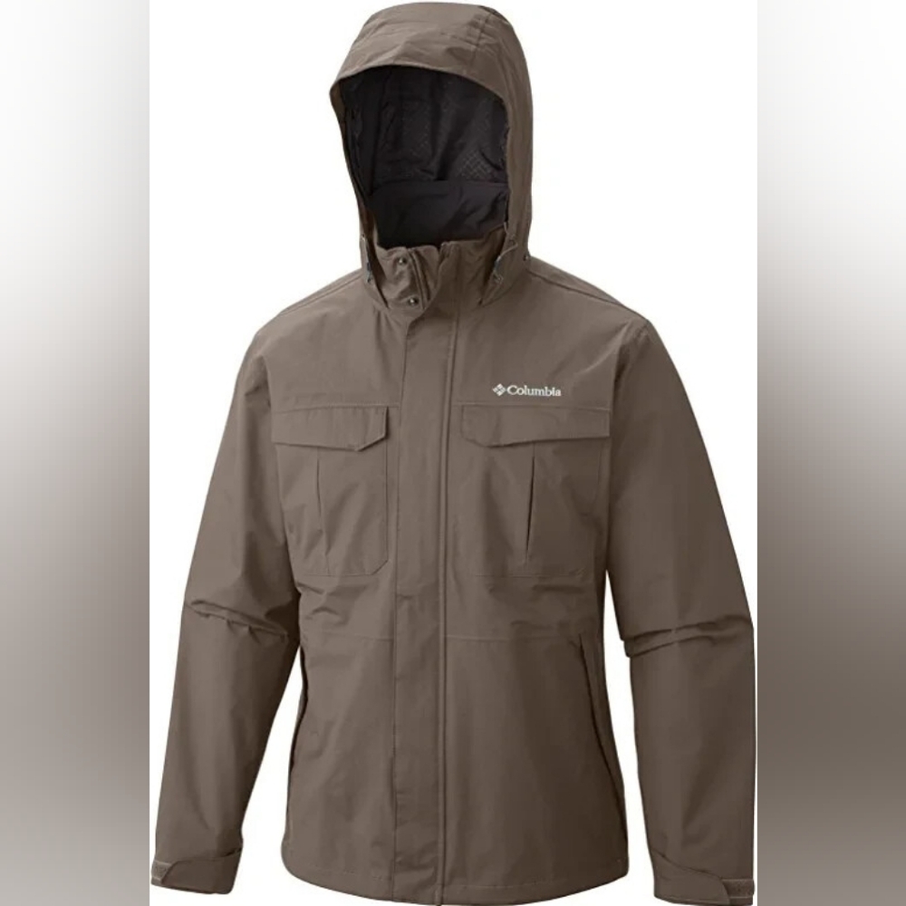 Columbia Men's Tan Hooded Jacket